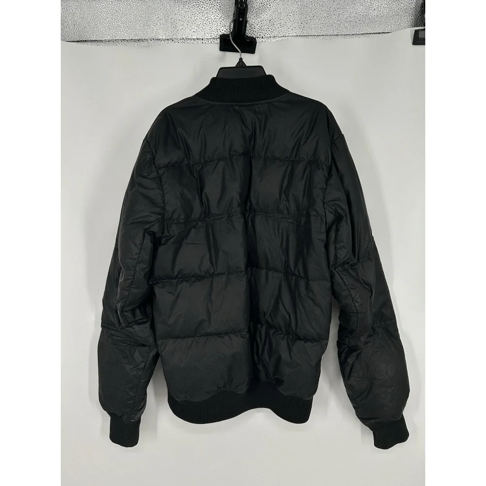 Nike Down Fill Windrunner Puffer Bomber Jacket CU4402-010 Black Mens‎ Small